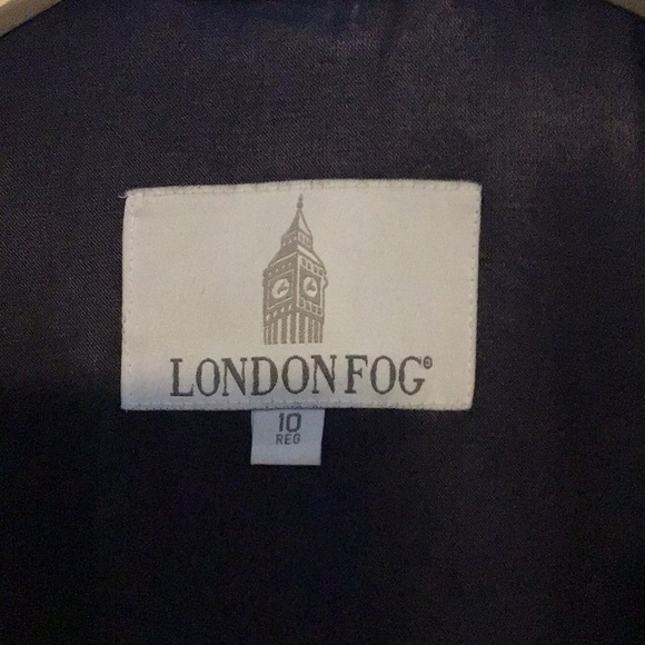 London Fog women’s single breasted wool blend coat - Picture 6 of 7